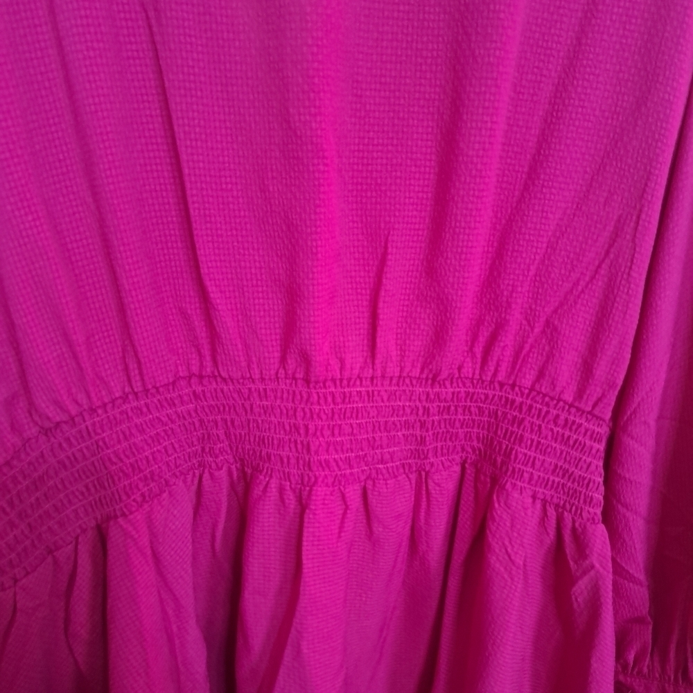 NEW Wishing Waves Boho Blouse in Raspberry 💗 - Picture 3 of 9